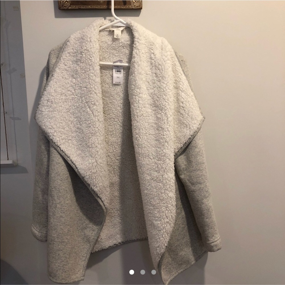 Loft Sherpa Cardigan